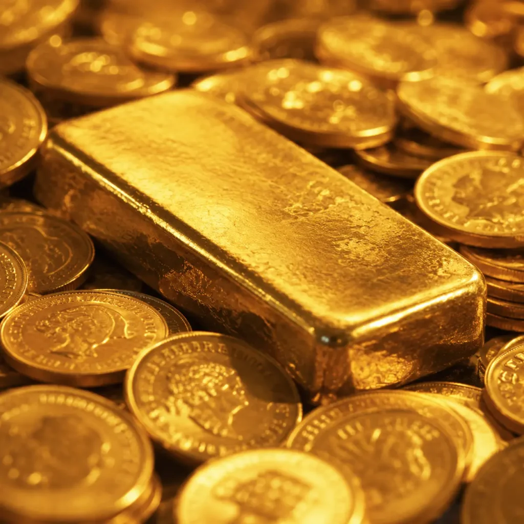 gold coins