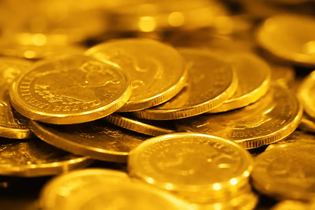 gold coins